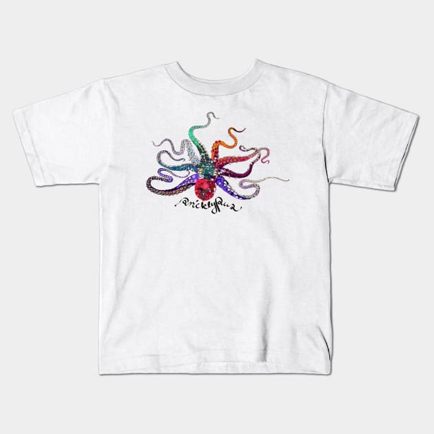 Pricklypus Kids T-Shirt by michdevilish